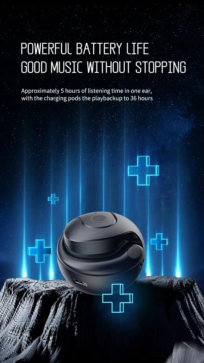 Translation Earphone Wireless Bluetooth Headphones Support 144 Languages Voice Translator